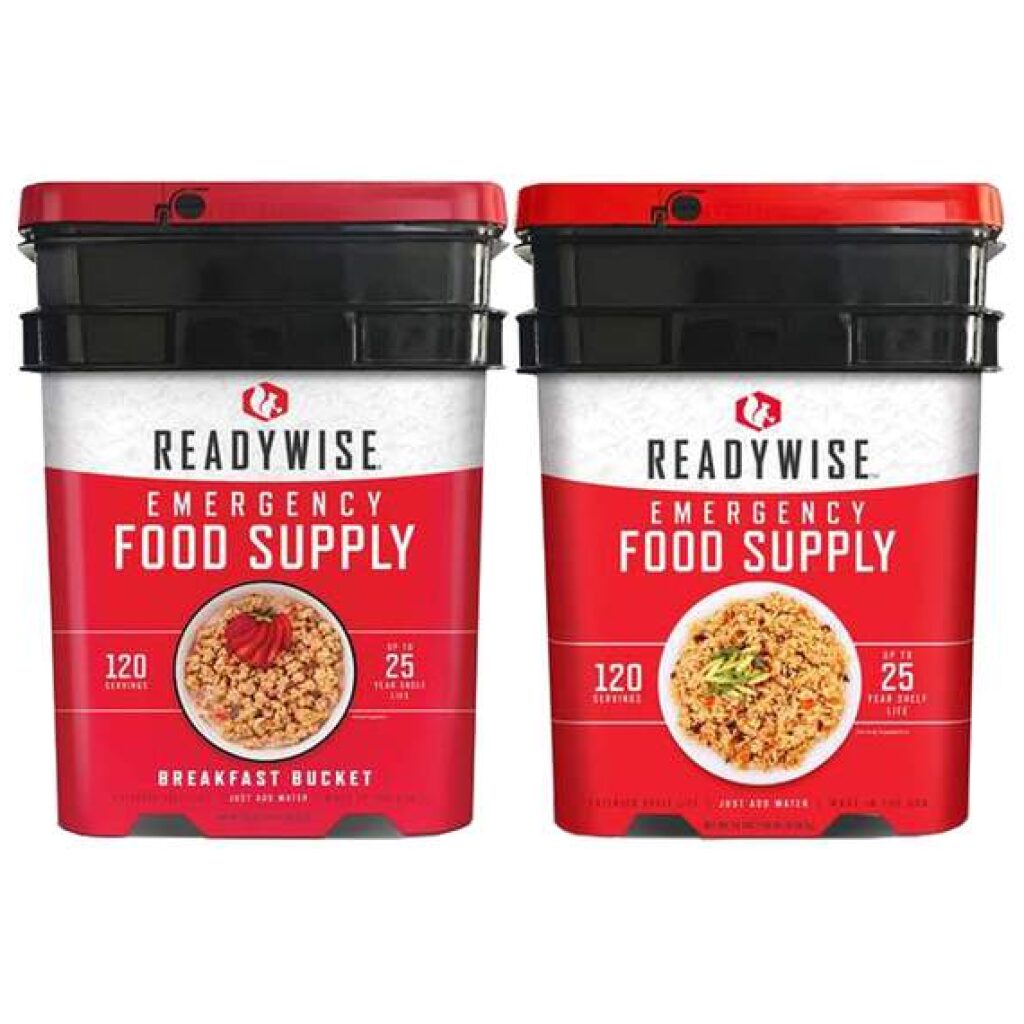 240 Serving Fruit Bucket Combo Rapid Survival