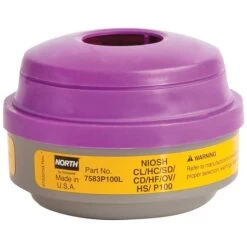 N Series Combination Gas/Vapour/P100 Filter Respirator Cartridges