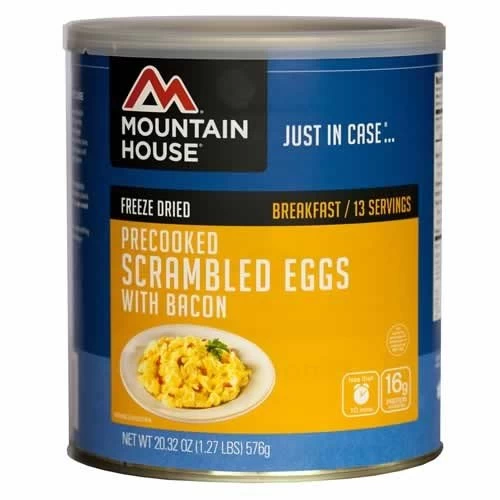 scrambled eggs wbacon