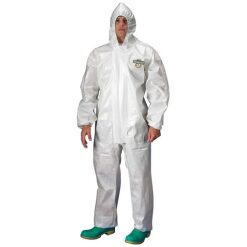 Chemmax 2 providing a barrier against a range of chemical environments and hazards. DuPont™ Chemmax 2 garments offer the wearer a versatile and durable fabric.