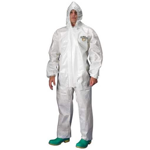 Chemmax 2 providing a barrier against a range of chemical environments and hazards. DuPont™ Chemmax 2 garments offer the wearer a versatile and durable fabric.