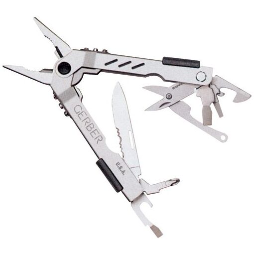 Building on the success of the larger one-hand opening models, this compact version is nimble but just as tough Gerber Compact Sport Multi-Plier 400.