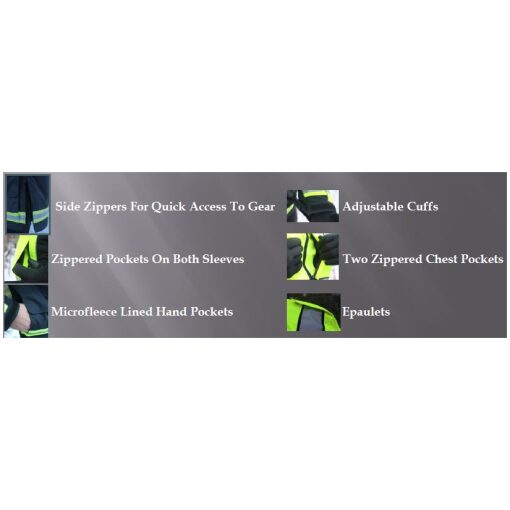 WATERPROOF 4 IN 1 DUTY JACKET - Image 4