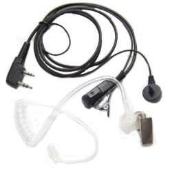 2-Pin Covert Acoustic Tube Headset Earpiece