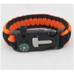 Alternative view of Paracord Bracelet Canada - Survival Bracelet - Fishing Gear