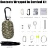 Paracord Survival Kit Camo