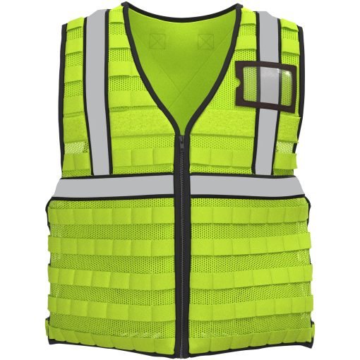 Hi Vis Load Bearing Vest MOLLE