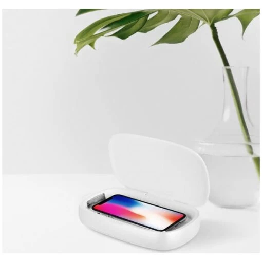UV Sanitizing Box with Wireless Charging