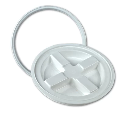 72HRS Resealable Bucket Lid - Food Grade, Easy-Open for 3.5 to 7 Gallon Buckets